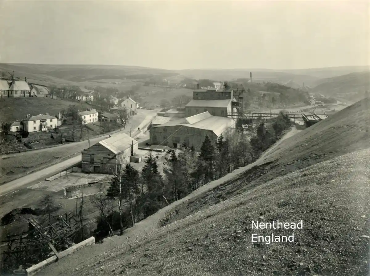 Site minier de Nenthead en Angleterre