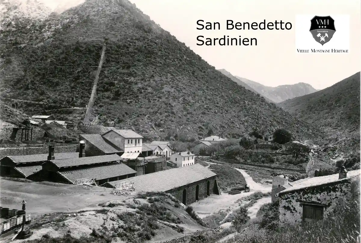 Site minier de San Benedetto en Sardaigne