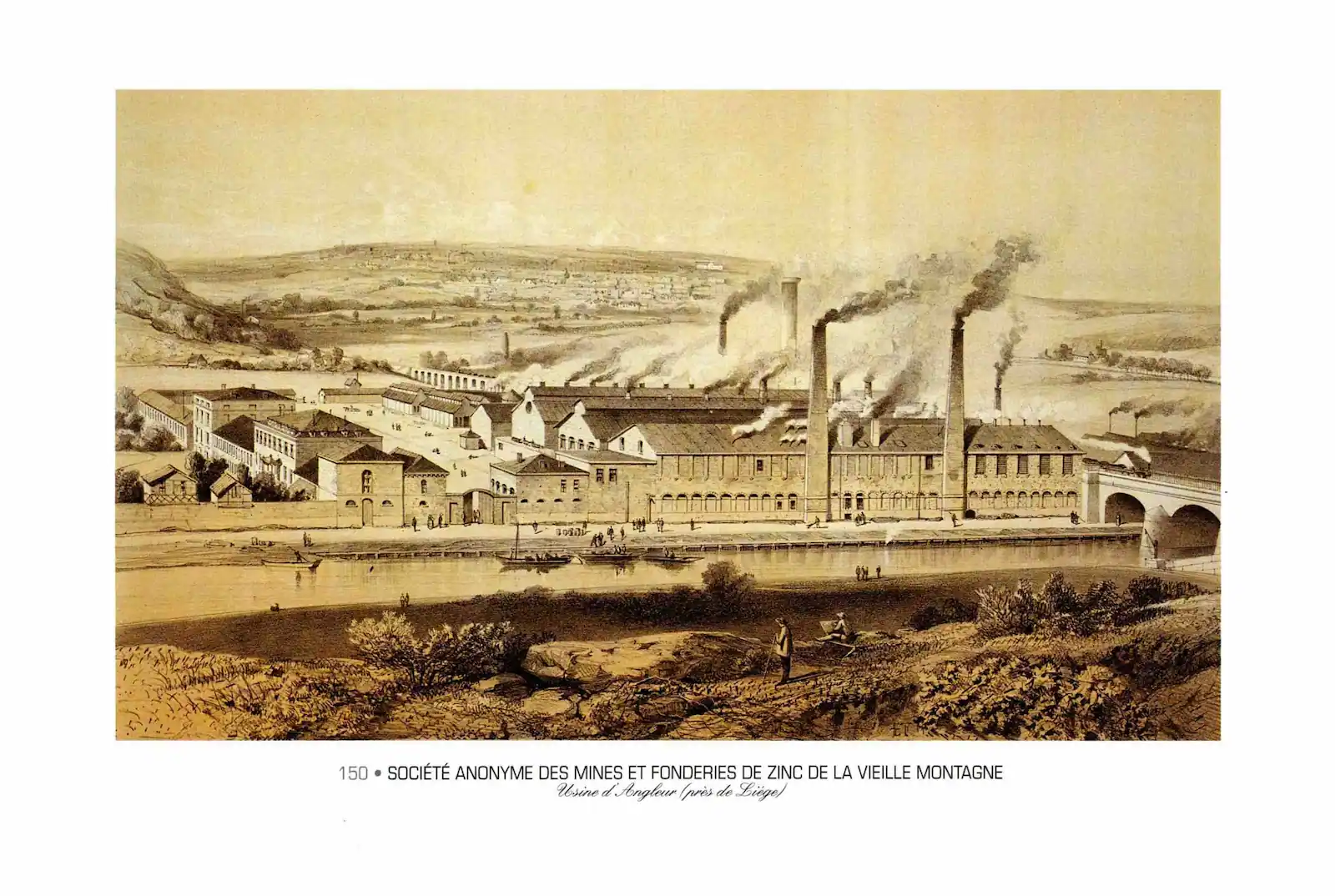 Usine de la Vieille-Montagne à Angleur